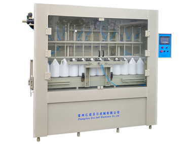 YPC12-F2型全自動(dòng)防腐灌裝生產(chǎn)線（自流直列式灌裝機(jī)）